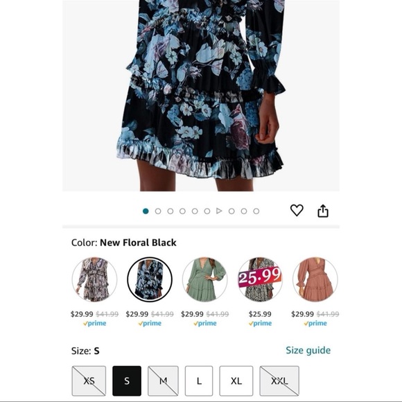 NWOT Happy Sailed floral dress - Picture 10 of 10